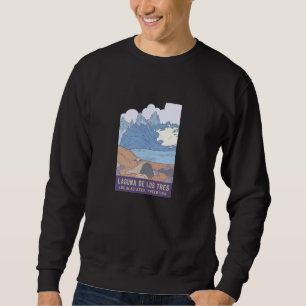 Laguna de los Tres - Los Glaciares, Argentina Sweatshirt