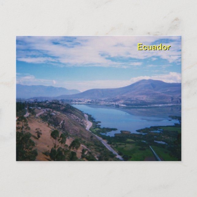 Laguna de Yahaurcocha Postcard (Front)