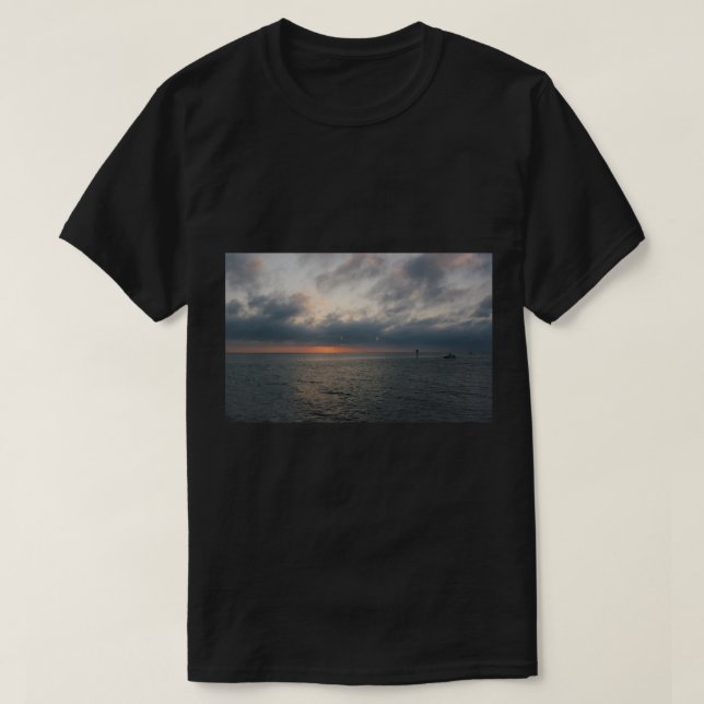 Laguna Madre Sunset T-Shirt (Design Front)