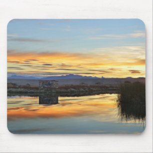 Laguna Nimez Sunset, El Calafate, Argentina Mouse Mat