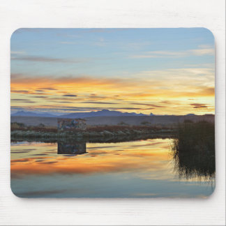 Laguna Nimez Sunset, El Calafate, Argentina Mouse Mat