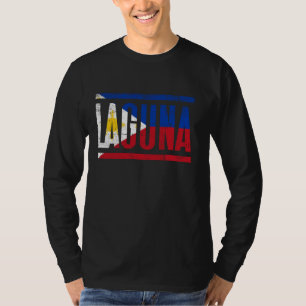 LAGUNA PHILIPPINES WITH ITS PROUD FILIPINO FLAG AN T-Shirt