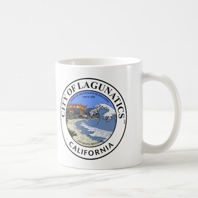 Lagunatics Silly Seal Coffee Mug (Right)