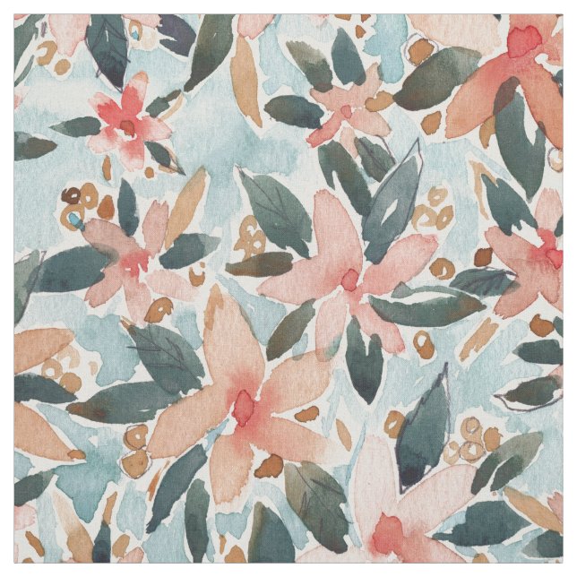 LAHAINA DANCE Tropical Floral Fabric (Swatch)
