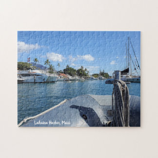 Lahaina Harbor Boats on Maui Jigsaw Puzzle