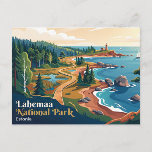 Lahemaa National Park Estonia Postcard