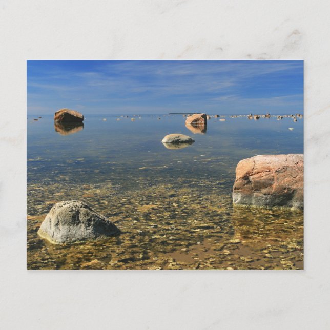 "Lahemaa seascape" postcard (Front)