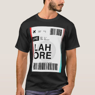 Lahore Boarding Pass  T-Shirt
