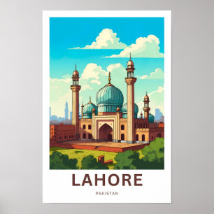 Lahore Pakistan Travel Print