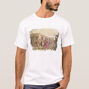 Lahoutan Indians, Canada (colour engraving) T-Shirt