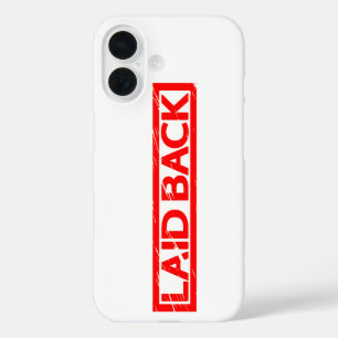Laid back Stamp iPhone 16 Case