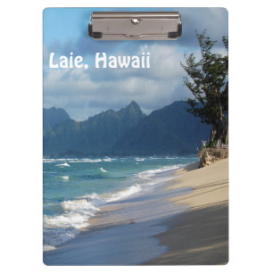 Laie Beach, Hawaii Clipboard