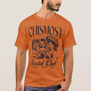 Laienda Latina Chismosa Social Club Vintage Funny  T-Shirt