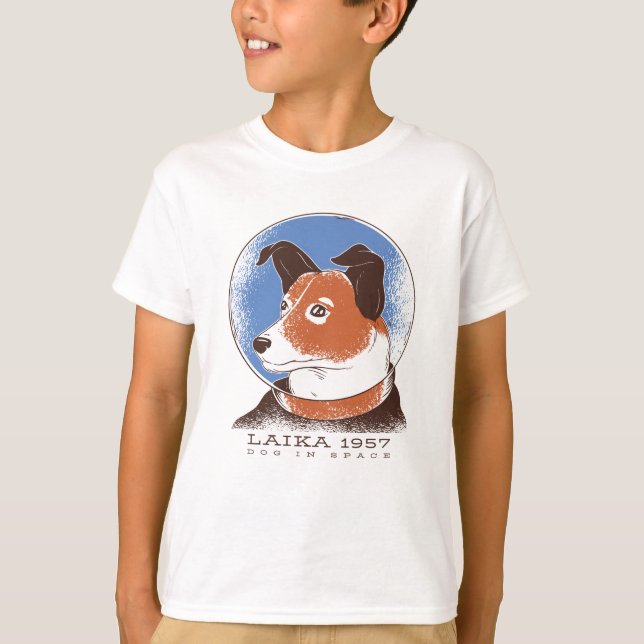 Laika Dog T-Shirt (Front)