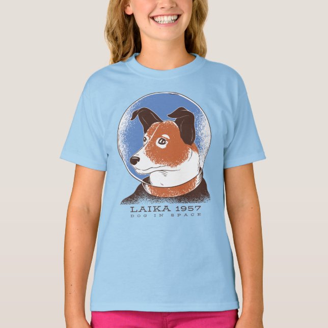 Laika Soviet Space Dog 1957 T-Shirt (Front)