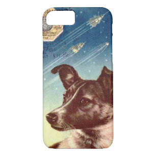 Laika The Russian Space Dog iPhone 7 case