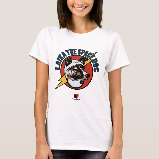 Laika The Space Dog: Ladies Top (Front)