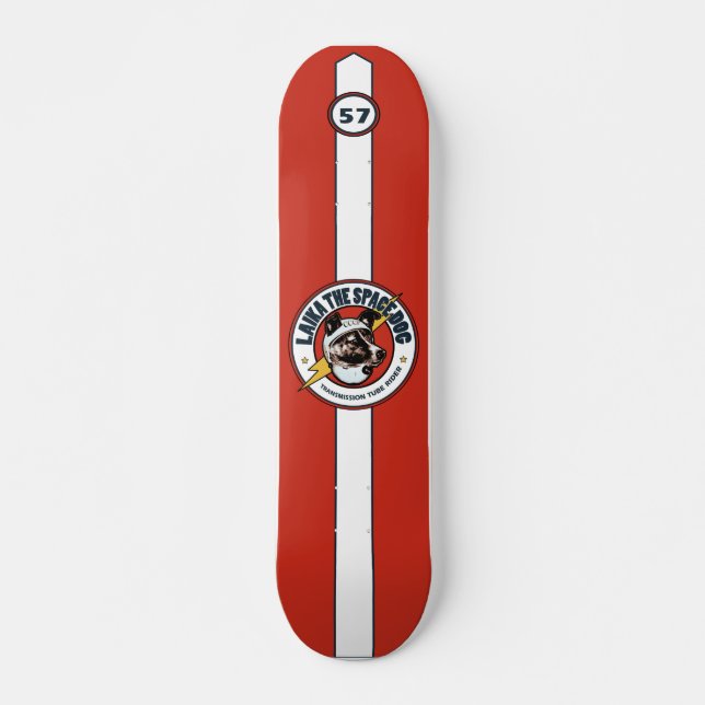 Laika The Space Dog Old School #57: 70s Skateboard (Front)