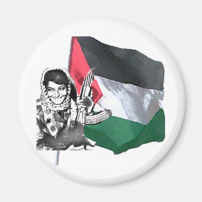 Laila Khaled Magnet (Front)