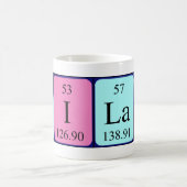 Lailah periodic table name mug (Center)