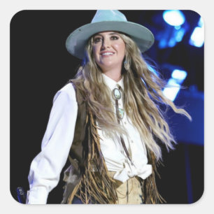 lainey wilson square sticker