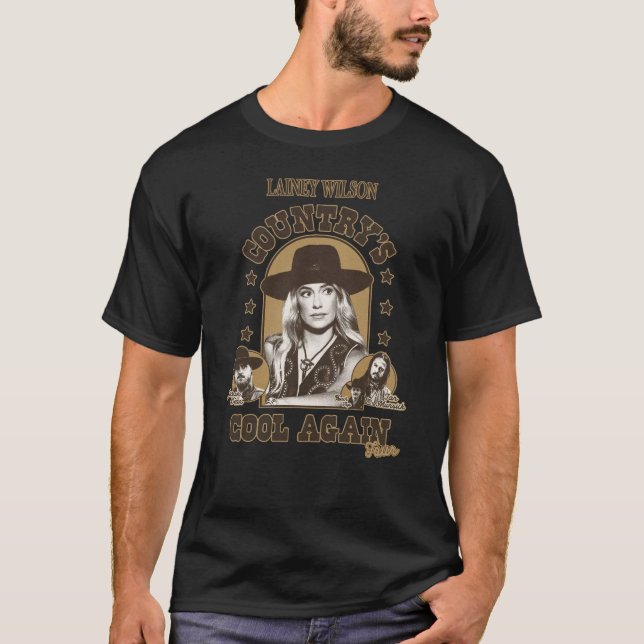LAINEY WILSON THE COUNTRY'S COOL AGAIN TOUR 2024 T-Shirt (Front)