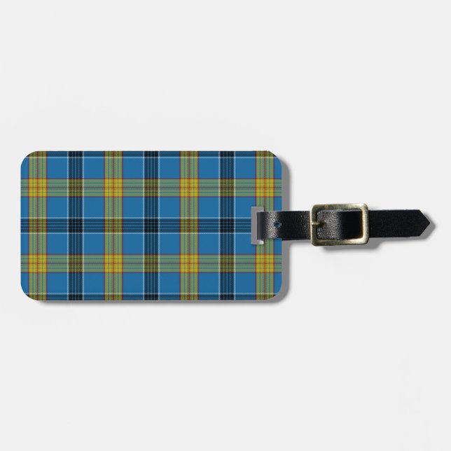 Laing Tartan Luggage Tag (Front Horizontal)