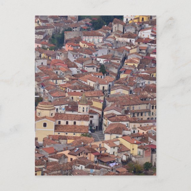 Laino Borgo From Above Postcard (Front)