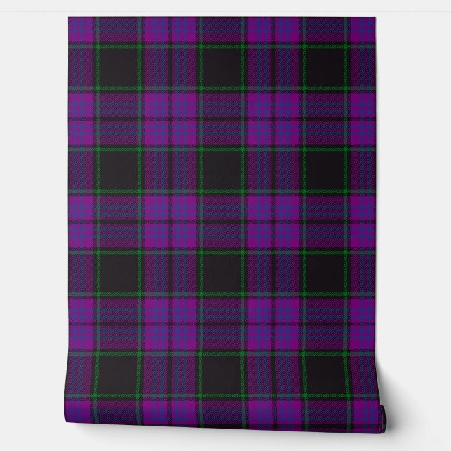 Laird Tartan Plaid Scottish Clan Wallpaper (Unrolling)
