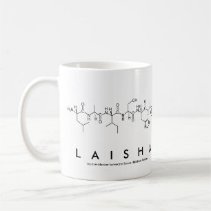 Laisha peptide name mug