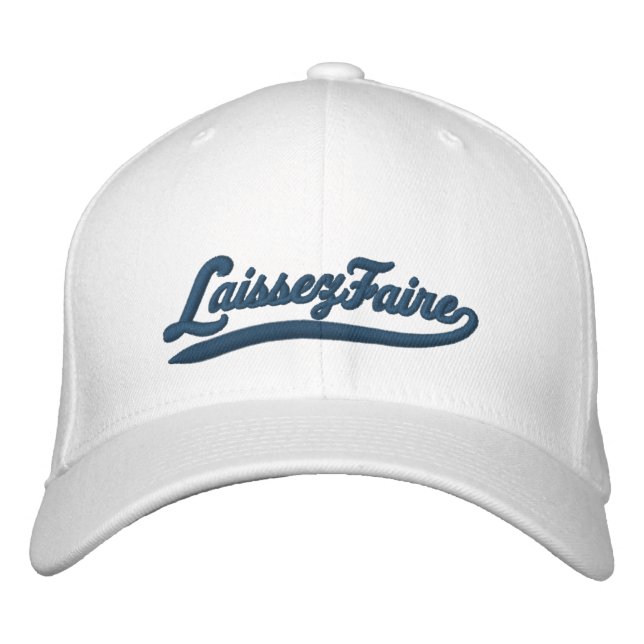 Laissez Faire Embroidered Hat (Front)