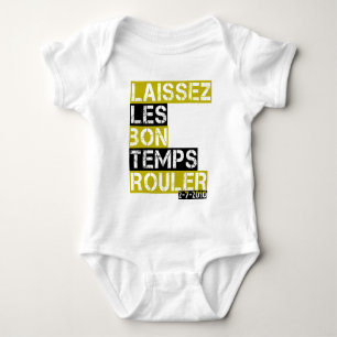 Laissez les bon temps rouler baby bodysuit