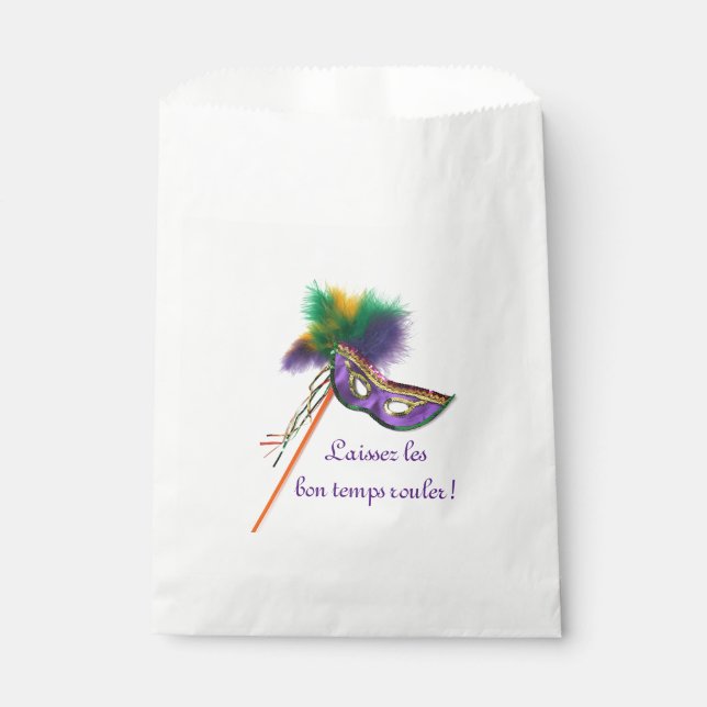 Laissez Les Bon Temps Rouler! Favour Bags (Front)