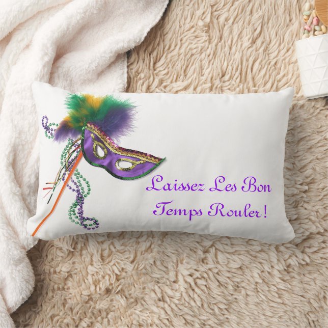 Laissez Les Bon Temps Rouler! Lumbar Cushion (Blanket)