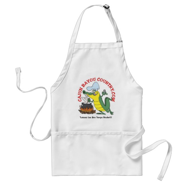 "Laissez Les Bon Temps Rouler!!! Standard Apron (Front)