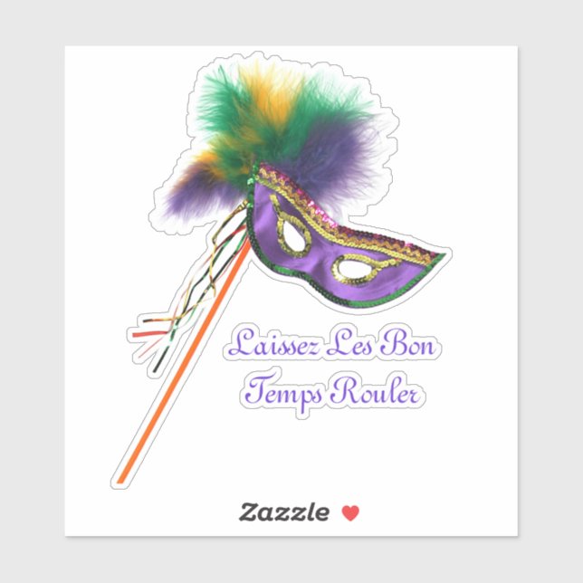 Laissez Les Bon Temps Rouler! Sticker (Sheet)