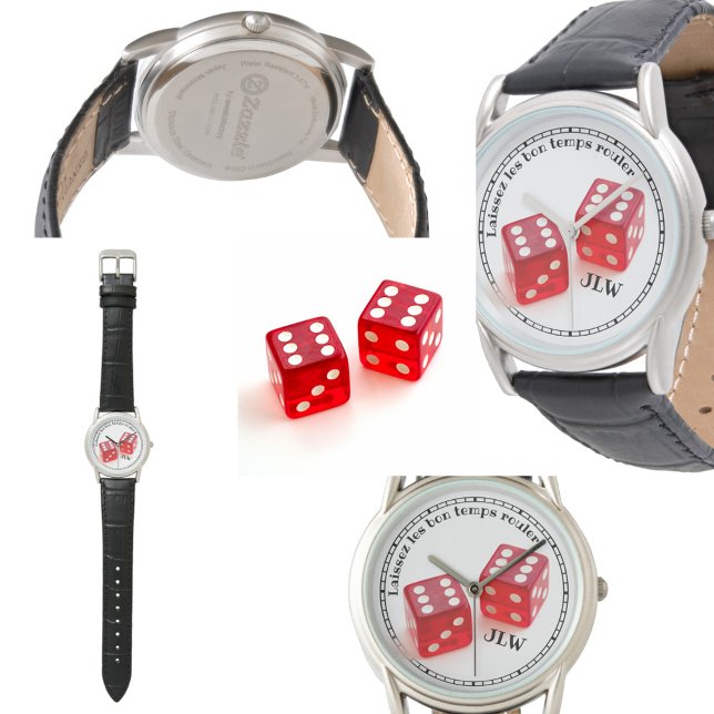 Laissez les Bon Temps Rouler with Initials Watch (Creator Uploaded)