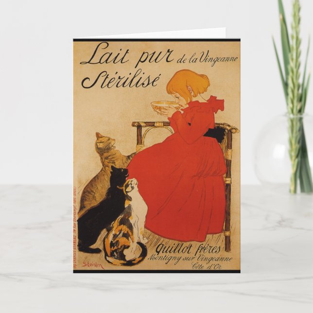 Lait Pur de la Vingeanne Sterilise Card (Front)
