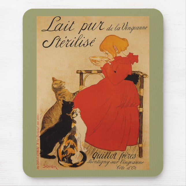 Lait Pur de la Vingeanne Sterilise Mouse Mat (Front)