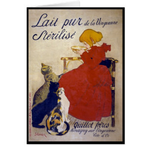 Lait pur stérilisé de la Vingeanne, Steinlen