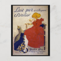 Lait pur stérilisé de la Vingeanne, Steinlen