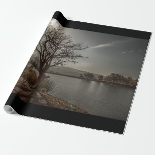 Lake 4 wrapping paper
