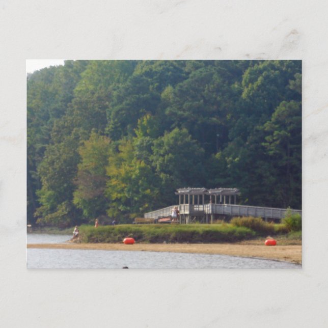 Lake Allatoona, Acworth, Georgia Postcard (Front)