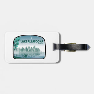 Lake Allatoona Georgia Deer Luggage Tag