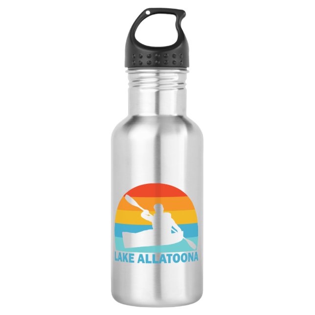 Lake Allatoona Georgia Kayak 532 Ml Water Bottle (Front)