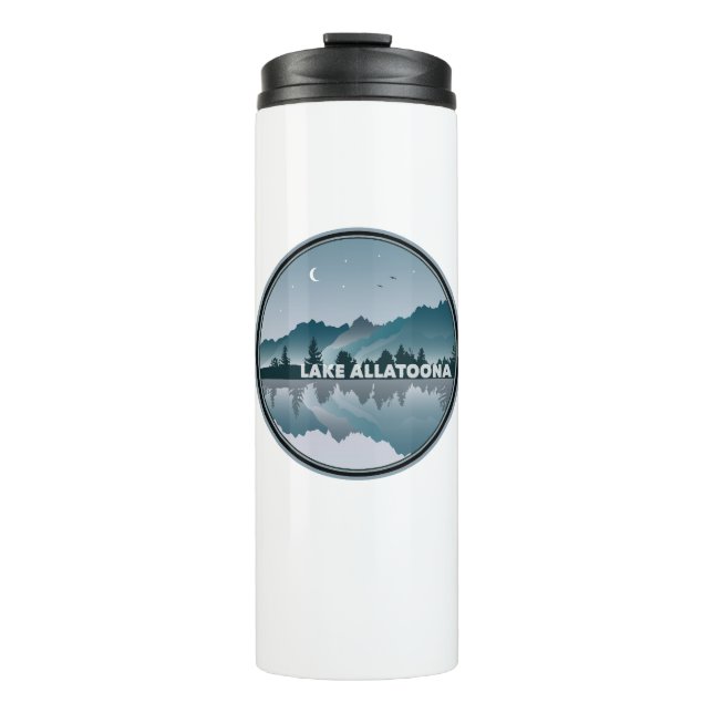 Lake Allatoona Georgia Reflection Thermal Tumbler (Front)