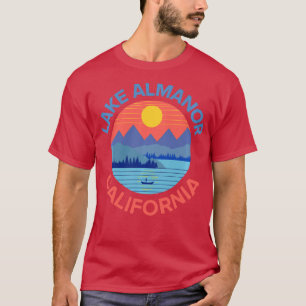 Lake Almanor Fishing Hiking Camping Long Sleeve  T-Shirt