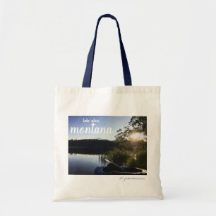 Lake Alva Canvas Tote Bag