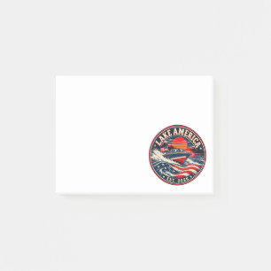 Lake America est 2026 political humour Post-it Notes