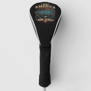 Lake America USA Previously Funny Patriotic Golf Head Cover